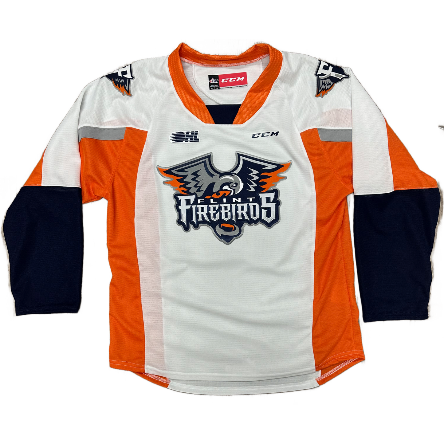 Firebirds Replica Jersey – Navy & White (Customization Available)