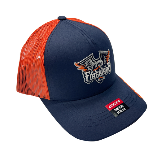 CCM Orange Mesh Hat