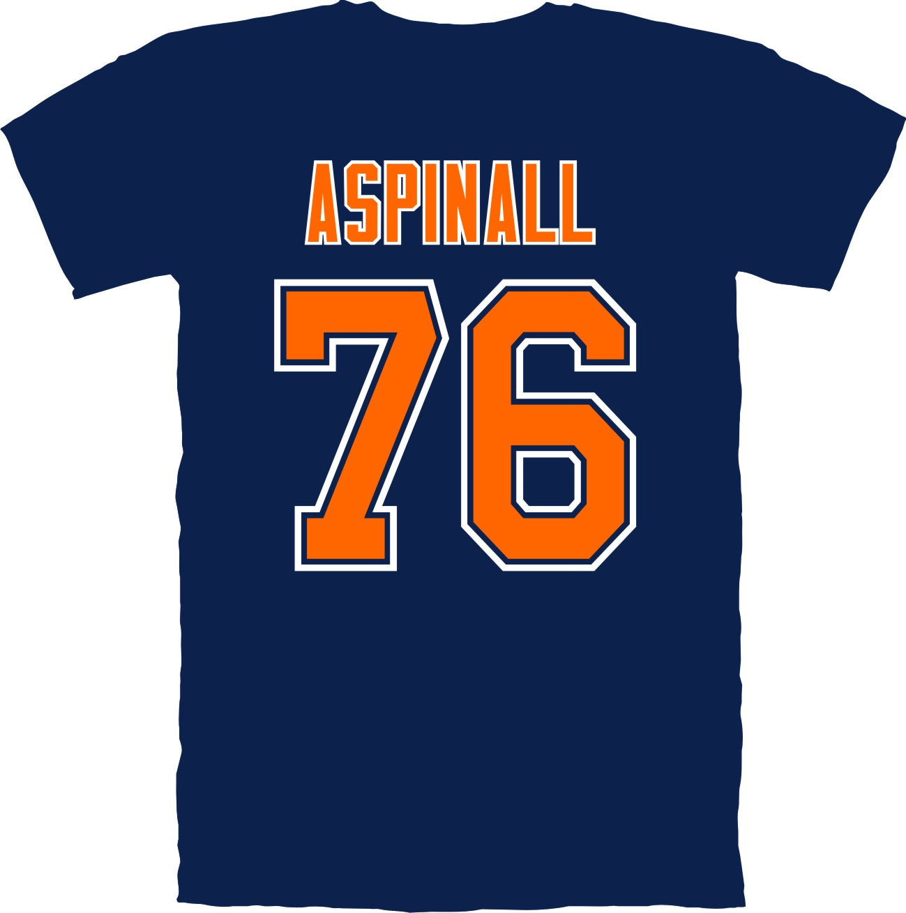 Player Name T-Shirt - Aspinall #76