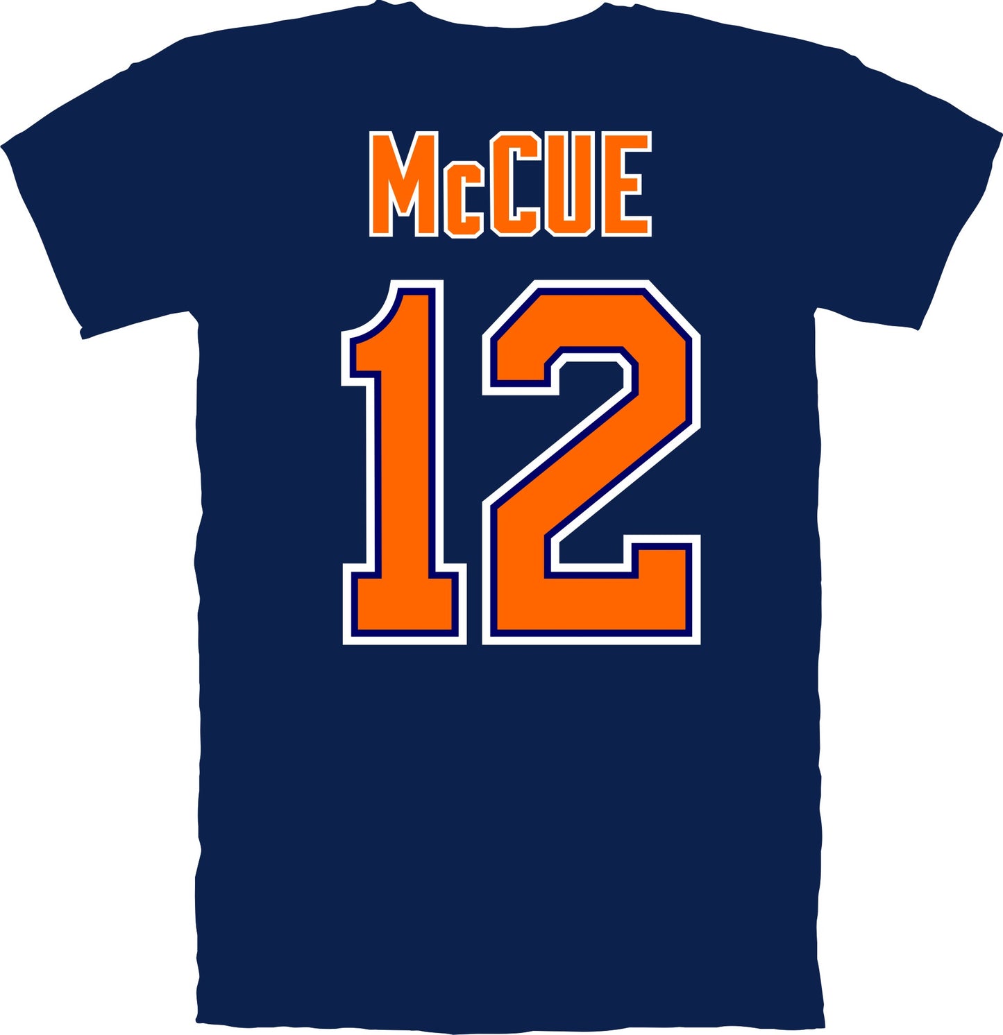 Player Name T-Shirt - McCue #12