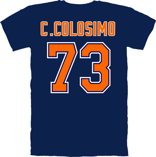 Player Name T-Shirt - C. Colosimo #73