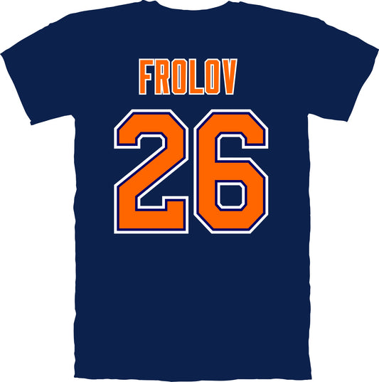 Player Name T-Shirt - Frolov #26