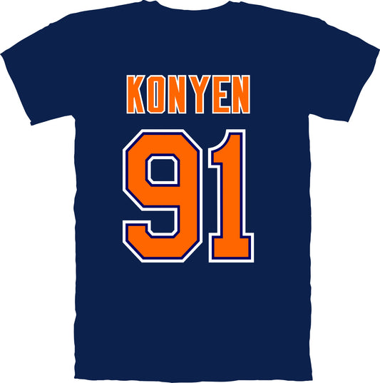 Player Name T-Shirt - Konyen #91