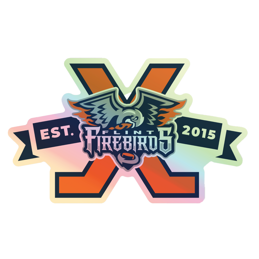 10th Anniversary Holographic Sticker Large