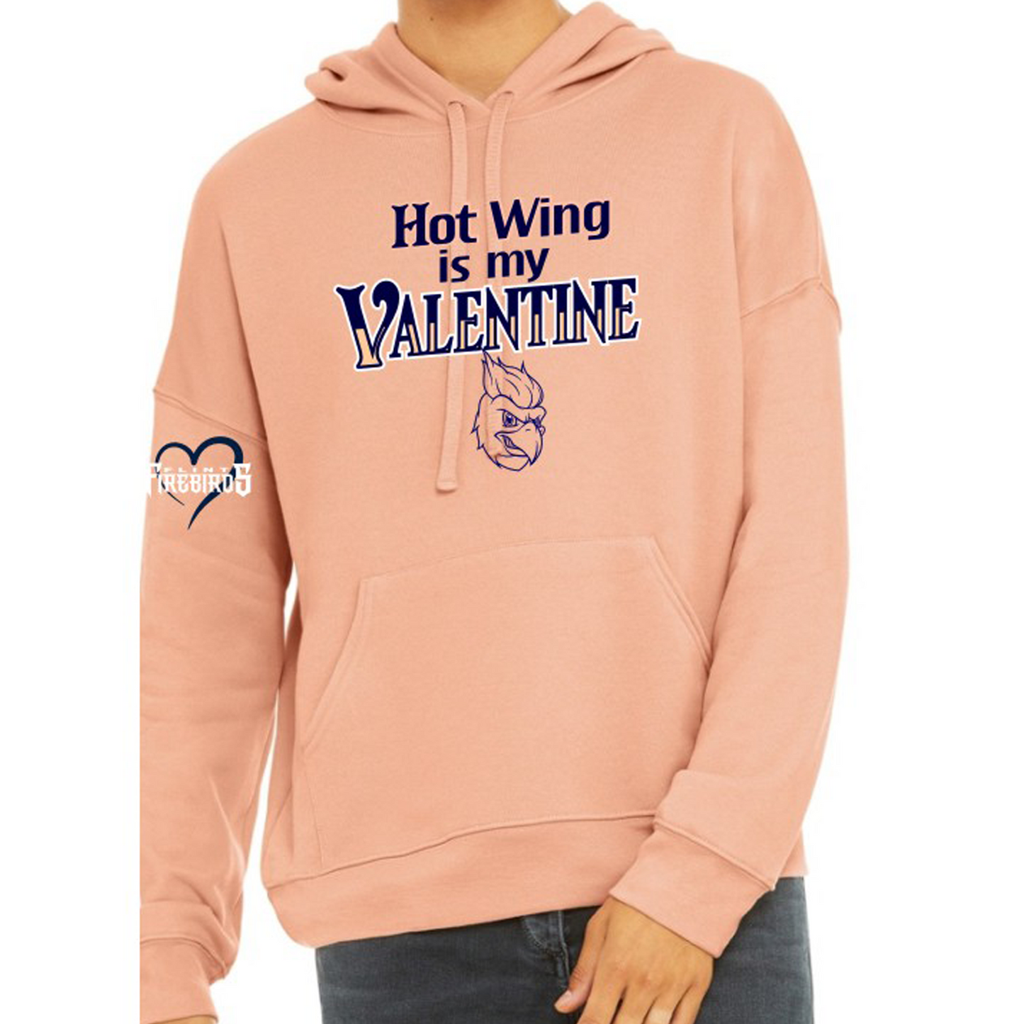 Hot Wing Is My Valentine Hoodie