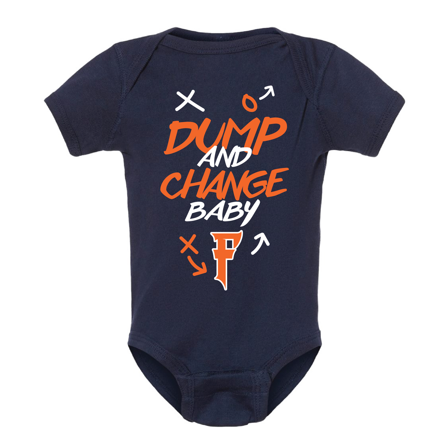 Dump and Change Baby Onesie