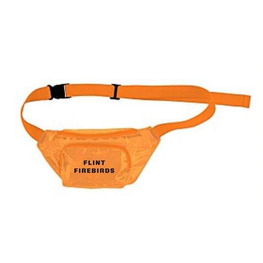 90s Night Orange Fanny Pack