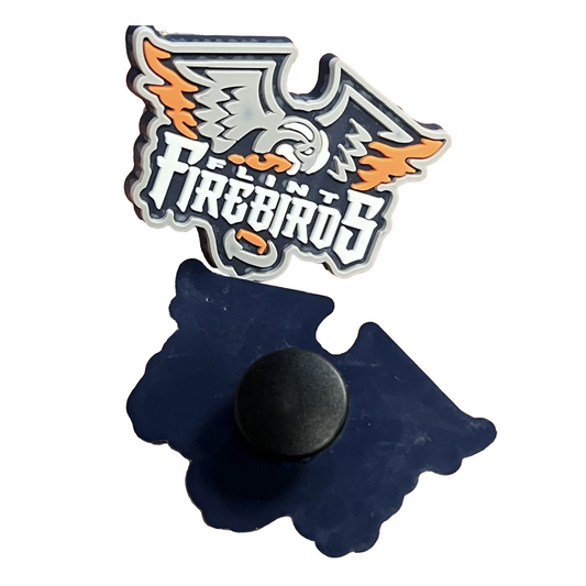 Flint Firebirds Rubber Shoe Charms