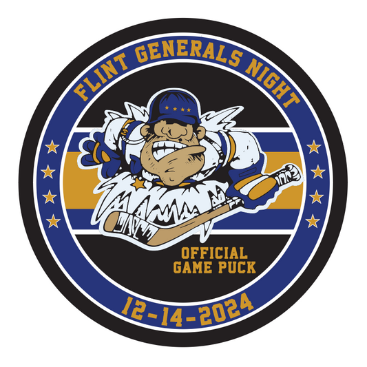 Flint Generals Night Puck 2024