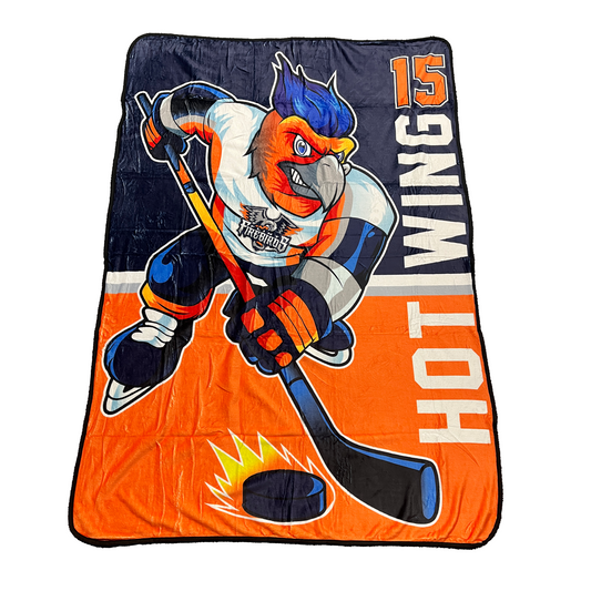 Hot Wing Fleece Blanket