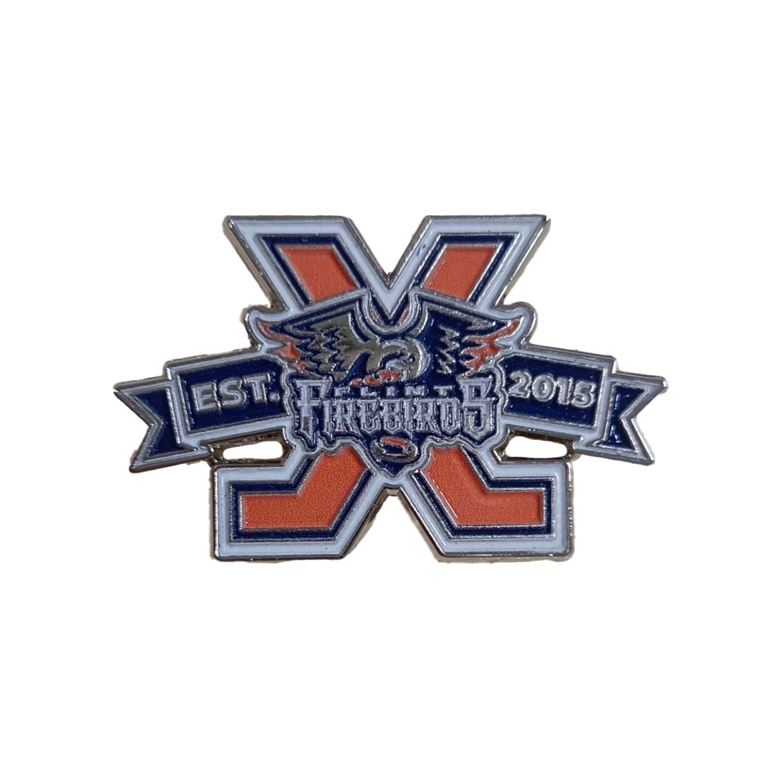 10th Anniversary Logo Pin